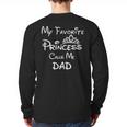 My Favorite Princess Calls Me Dad Dad Daughter Tee T-Shirt Long Sleeve T-Shirt Back Print My Favorite Princess Calls Me Dad Dad Daughter Tee T-Shirt Long Sleeve T-Shirt Back Print