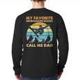 My Favorite Snowboarding Buddies Call Me Dad Snowboarder Long Sleeve T-Shirt Back Print