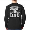 My Favorite Volleyball Player Calls Me Dad Fathers Day Sport Long Sleeve T-Shirt Back Print