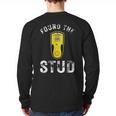 Found The Stud Dad Joke Handy Tools Stud Finder Long Sleeve T-Shirt Back Print