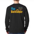 Gelt Father Hanukkah Menorah Jewish Dad Pajamas Long Sleeve T-Shirt Back Print