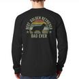 Golden Retriever Dad Dog Shirt Fathers Day Doggy Long Sleeve T-Shirt Back Print