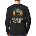 Great Dane Dad Vintage Long Sleeve T-Shirt Back Print