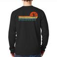Gymnastics Dad Gymnastics Daughter Gymnast Dad Long Sleeve T-Shirt Back Print