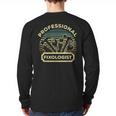 Handyman For Men Women Dad Fixologist Carpenter Tools Long Sleeve T-Shirt Back Print