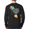 Happy Birthday Daddy Cute Toddler Dad's Birthday Party Long Sleeve T-Shirt Back Print Happy Birthday Daddy Cute Toddler Dad's Birthday Party Long Sleeve T-Shirt Back Print