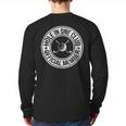 Hole In One Golf Dad & Cart Golfer Long Sleeve T-Shirt Back Print