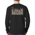 Hunting Boy Mom Duck Camouflage Camo Preppy Camo Dad Long Sleeve T-Shirt Back Print