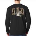 Hunting Dad Duck Camouflage Camo Preppy Camo Dad Camo Long Sleeve T-Shirt Back Print Hunting Dad Duck Camouflage Camo Preppy Camo Dad Camo Long Sleeve T-Shirt Back Print