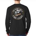I'm Aging Like a Fine Cigar Retro Dad Father's Day Long Sleeve T-Shirt Back Print