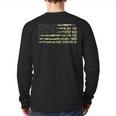 I'm Not The Step Dad I'm The Dad That Stepped Up Camouflage Long Sleeve T-Shirt Back Print