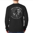 Just A Dad Who Always Came Back With The Milk Daddy Bigfoot Long Sleeve T-Shirt Back Print