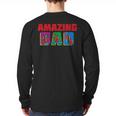 Marvel Spider-Man Amazing Dad Birthday Father’s Day Long Sleeve T-Shirt Back Print