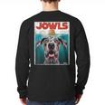 Merle Great Dane Jowls Paws Top Blue Eye Brown Dog Mom Dad For Men Women Girls Kids Long Sleeve T-Shirt Back Print