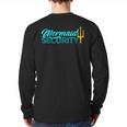 Mermaid Security Birthday Party Matching Dad Boys Long Sleeve T-Shirt Back Print Mermaid Security Birthday Party Matching Dad Boys Long Sleeve T-Shirt Back Print