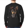 Miniature Pinscher Shirt Dog Mom Dad Tshirt Love Puppy Pet Long Sleeve T-Shirt Back Print Miniature Pinscher Shirt Dog Mom Dad Tshirt Love Puppy Pet Long Sleeve T-Shirt Back Print