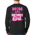Mom And Dad Birthday Girl Family Matching Party Decorations Long Sleeve T-Shirt Back Print