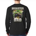 Monster Truck Dad Monster Truck Are My Jam Adults Kids Long Sleeve T-Shirt Back Print