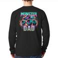 Monster Truck Dad Monster Truck Are My Jam Truck Lovers Long Sleeve T-Shirt Back Print