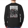 Monster Truck Dad Tshirt Long Sleeve T-Shirt Back Print