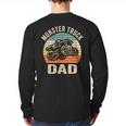 Monster Truck Dad Shirt Retro Vintage Monster Truck Shirt Long Sleeve T-Shirt Back Print