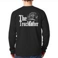 Monster Truck Jam Truckfather Dad Father UTE Pickup Long Sleeve T-Shirt Back Print