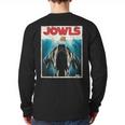 MonsterMuttz Great Dane Jowls Paws Top Drooling Dog Mom Dog Dad Long Sleeve T-Shirt Back Print
