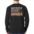 Nerdy Dad RPG Gaming D20 Tabletop Games RPG Gamer Long Sleeve T-Shirt Back Print