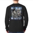 No More Mr Nice Guy Alpha Wolf Meme Dad Papa Men Long Sleeve T-Shirt Back Print