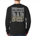 Like A Normal Dad Father Boilermaker Long Sleeve T-Shirt Back Print