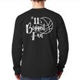 Number 11's Biggest Fan Shirt Basketball Player Mom Dad Long Sleeve T-Shirt Back Print