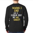Theodore's Dad Text Men Boys Long Sleeve T-Shirt Back Print