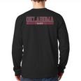 Oklahoma Dad University Sports Long Sleeve T-Shirt Back Print