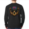 Papa Bear Father's Day Great Dad Joke Long Sleeve T-Shirt Back Print Papa Bear Father's Day Great Dad Joke Long Sleeve T-Shirt Back Print