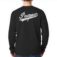 Pawpaw Vintage Retro Style For Dad Grandpa Long Sleeve T-Shirt Back Print