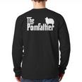 Pomeranian Father Dad The Pom Father Dog Lover Small Long Sleeve T-Shirt Back Print