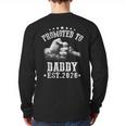 Promoted To Daddy Est 2026 Soon To Be Daddy 2026 Long Sleeve T-Shirt Back Print Promoted To Daddy Est 2026 Soon To Be Daddy 2026 Long Sleeve T-Shirt Back Print