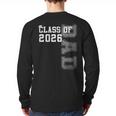 Proud Dad Of A 2026 Graduate Grad Senior Father Graduation Long Sleeve T-Shirt Back Print
