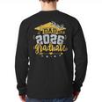 Proud Dad Of A 2026 Graduate Grad Senior Graduation Father Long Sleeve T-Shirt Back Print