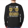 Proud Dad Of A 2026 Graduate Senior 2026 Grad Family Long Sleeve T-Shirt Back Print