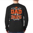 Proud Dad Of A 2026 Senior Basketball Graduation Family Long Sleeve T-Shirt Back Print
