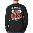 Proud Dad Of A 2026 Senior Basketball Graduation Long Sleeve T-Shirt Back Print