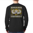 Proud Dad Of a Airborne Division Paratrooper Long Sleeve T-Shirt Back Print