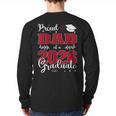 Proud Dad Of a Class Of 2026 Graduate For Graduation Long Sleeve T-Shirt Back Print