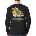 Proud Member Of The Just Resting My Eyes Club Dad Long Sleeve T-Shirt Back Print