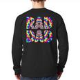 Rad Dad Trippy Hippie Tie-Dye Rainbow 70s Vibes Novelty Long Sleeve T-Shirt Back Print Rad Dad Trippy Hippie Tie-Dye Rainbow 70s Vibes Novelty Long Sleeve T-Shirt Back Print