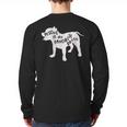 Rescue Is My Favorite BreedShirt Pitbull Mam Dad Shirt Long Sleeve T-Shirt Back Print