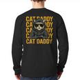 Retro Cat Daddy Style Animal For Men Women Kid Boy Girl Long Sleeve T-Shirt Back Print