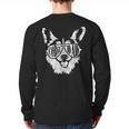 Retro Corgi Dad Dog Owner Pet Welsh Corgi Fathers Day Long Sleeve T-Shirt Back Print Retro Corgi Dad Dog Owner Pet Welsh Corgi Fathers Day Long Sleeve T-Shirt Back Print
