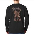 Rodeo Dad Western Cowboy Birthday Boy Family Matching Party Long Sleeve T-Shirt Back Print Rodeo Dad Western Cowboy Birthday Boy Family Matching Party Long Sleeve T-Shirt Back Print
